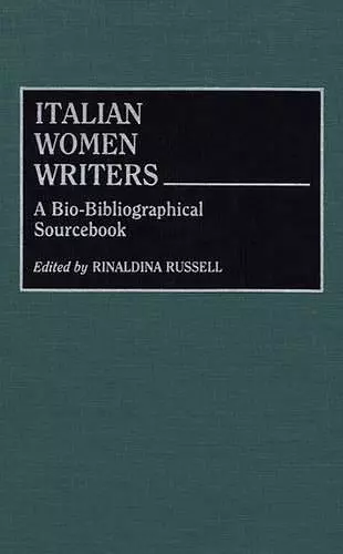 Italian Women Writers cover