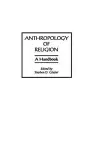 Anthropology of Religion cover