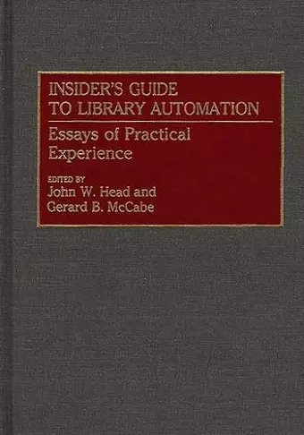 Insider's Guide to Library Automation cover