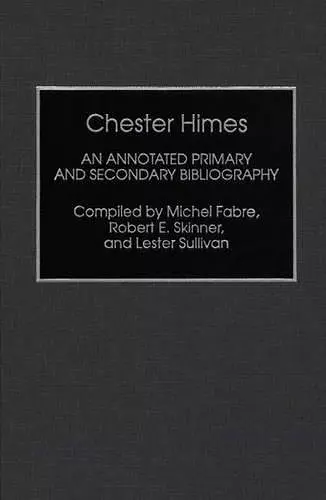 Chester Himes cover