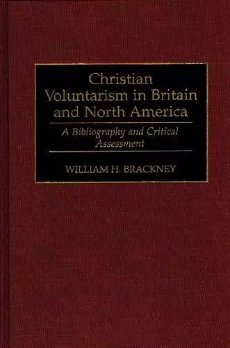 Christian Voluntarism in Britain and North America cover