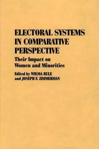 Electoral Systems in Comparative Perspective cover