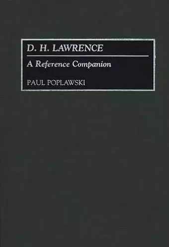 D. H. Lawrence cover