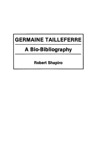 Germaine Tailleferre cover