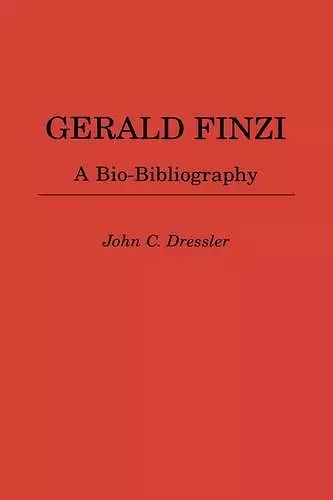 Gerald Finzi cover