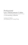 Professional Law Enforcement Codes cover