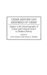 Crime History and Histories of Crime cover