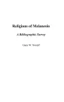 Religions of Melanesia cover