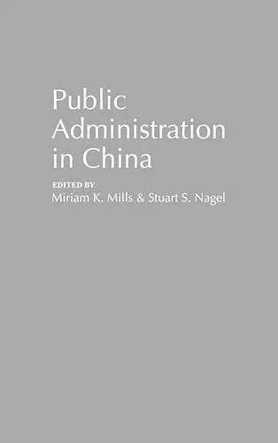 Public Administration in China cover