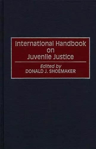 International Handbook on Juvenile Justice cover