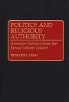 Politics and Religious Authority cover