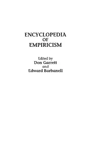 Encyclopedia of Empiricism cover