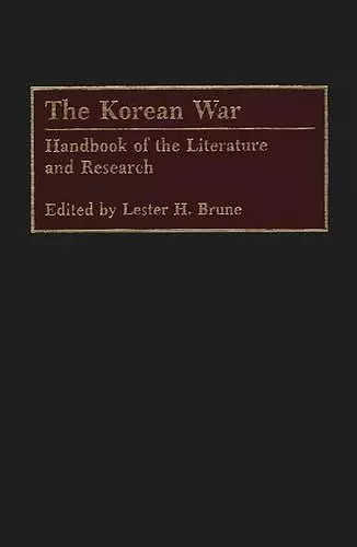 The Korean War cover