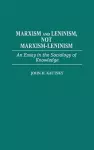 Marxism and Leninism cover