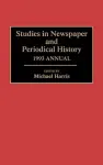 Studies in Newspaper and Periodical History, 1993 Annual cover
