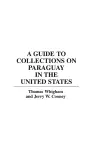 A Guide to Collections on Paraguay in the United States cover