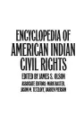 Encyclopedia of American Indian Civil Rights cover