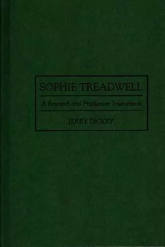 Sophie Treadwell cover