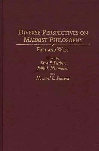 Diverse Perspectives on Marxist Philosophy cover
