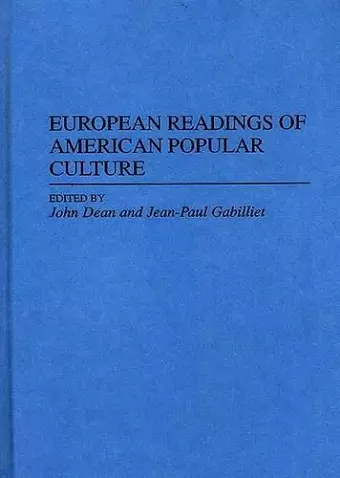 European Readings of American Popular Culture cover