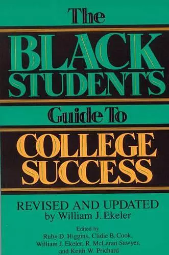 The Black Student's Guide to College Success cover