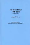 Sir Robert Peel, 1788-1850 cover