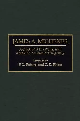 James A. Michener cover