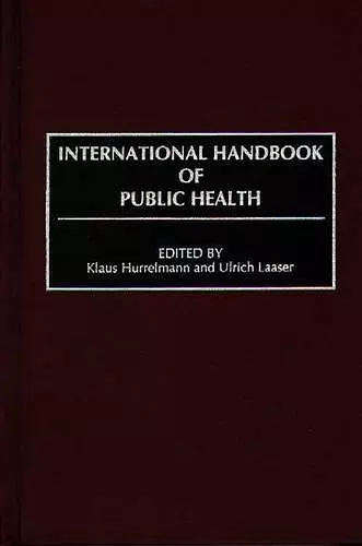 International Handbook of Public Health cover