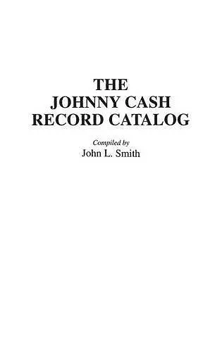 The Johnny Cash Record Catalog cover