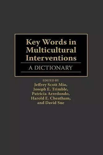 Key Words in Multicultural Interventions cover