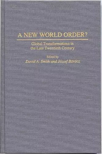 A New World Order? cover