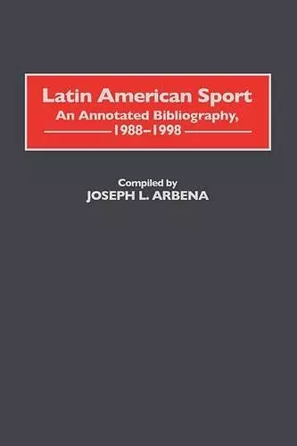 Latin American Sport cover