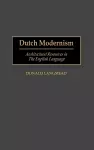 Dutch Modernism cover