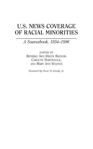 U.S. News Coverage of Racial Minorities cover