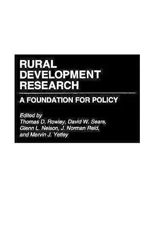 Rural Development Research cover