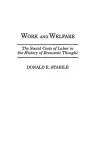 Work and Welfare cover