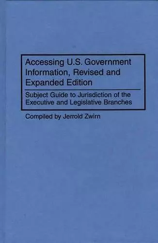 Accessing U.S. Government Information cover