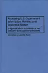 Accessing U.S. Government Information cover