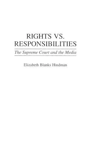 Rights vs. Responsibilities cover