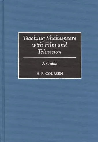 Teaching Shakespeare with Film and Television cover