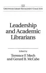 Leadership and Academic Librarians cover