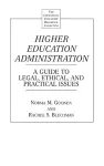 Higher Education Administration cover