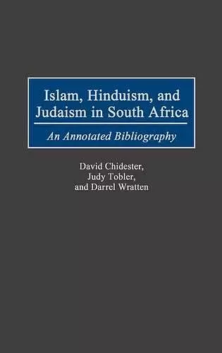 Islam, Hinduism, and Judaism in South Africa cover