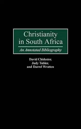 Christianity in South Africa cover