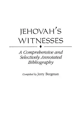 Jehovah's Witnesses cover