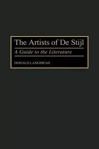 The Artists of De Stijl cover