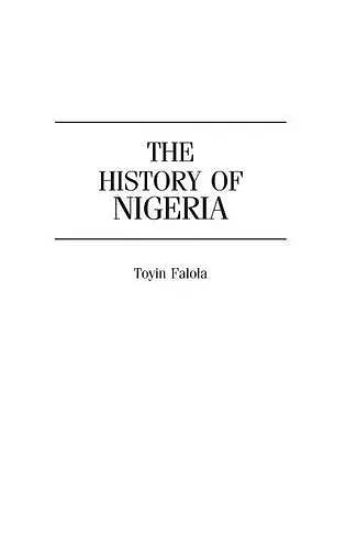 The History of Nigeria cover