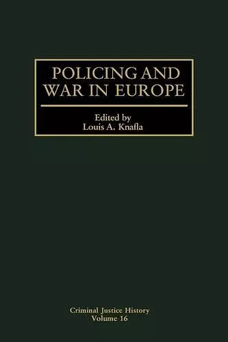 Policing and War in Europe cover