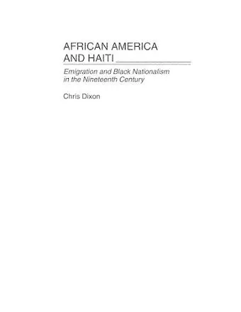 African America and Haiti cover