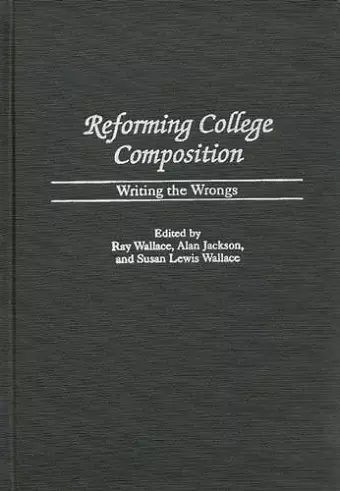 Reforming College Composition cover